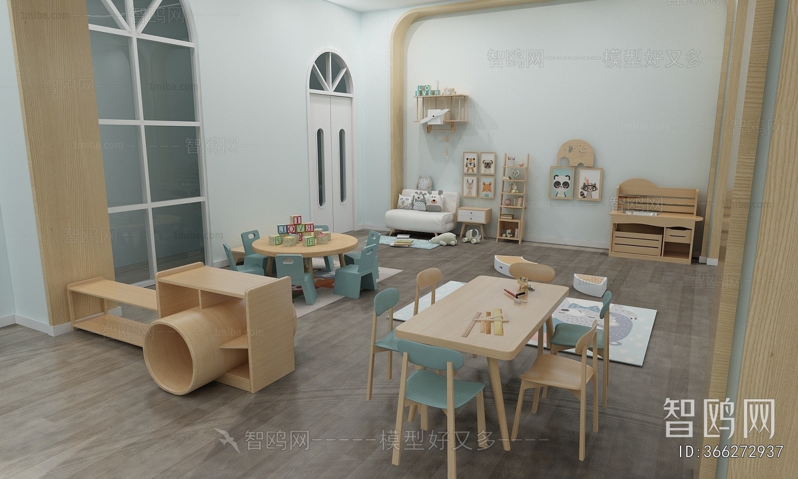 Modern Kindergarten Classrooms