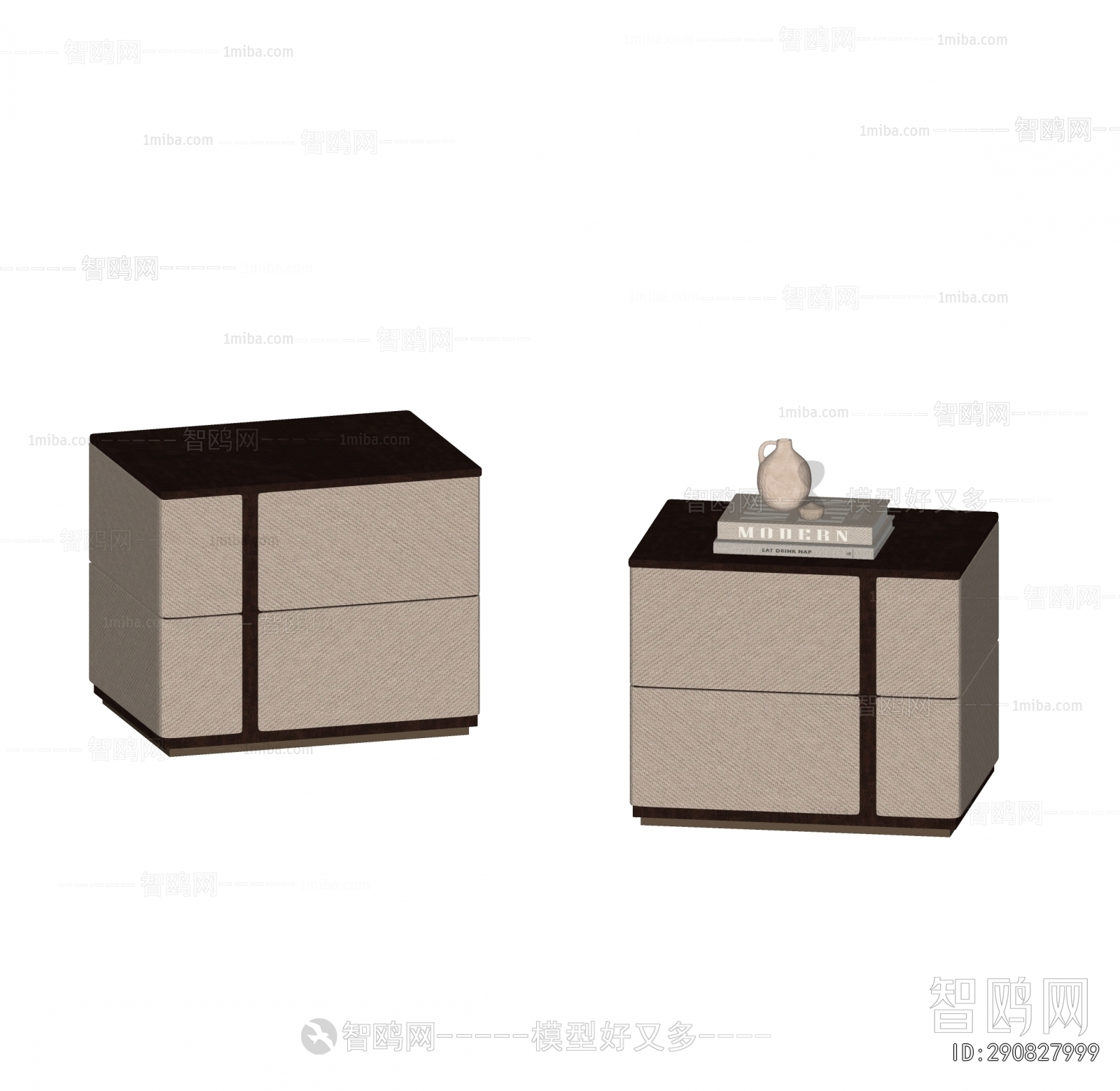 Modern Bedside Cupboard