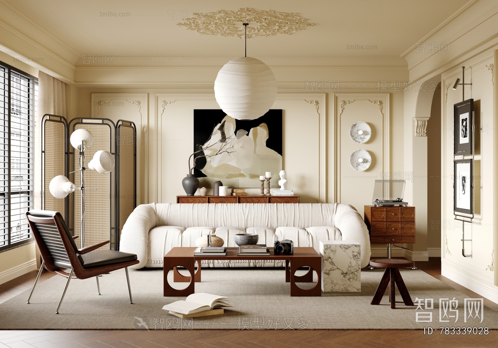 French Style A Living Room