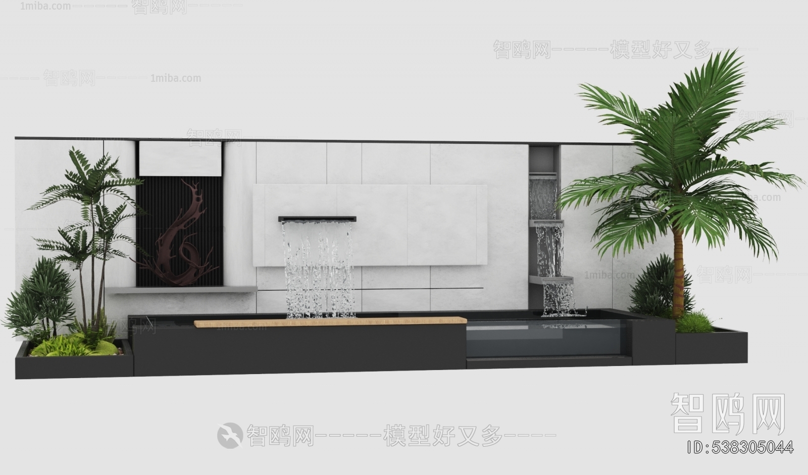 Modern Landscape Wall