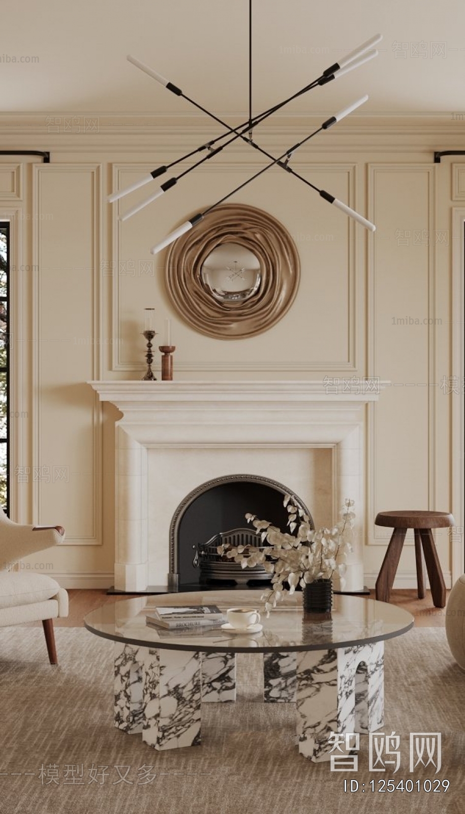 French Style A Living Room