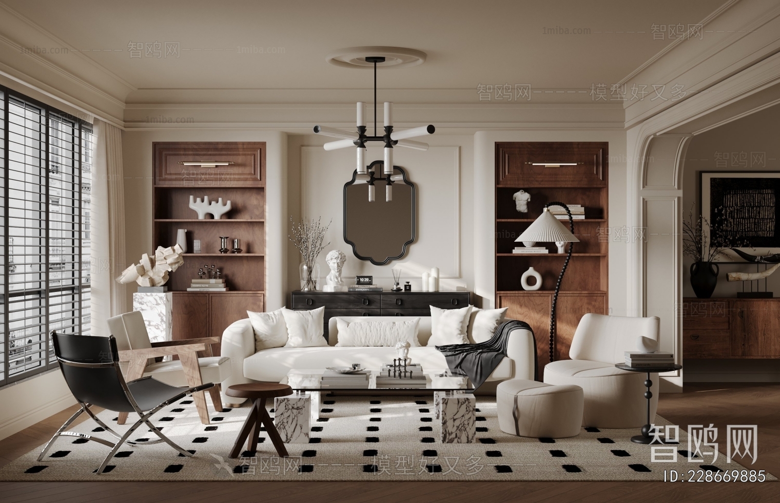 French Style A Living Room