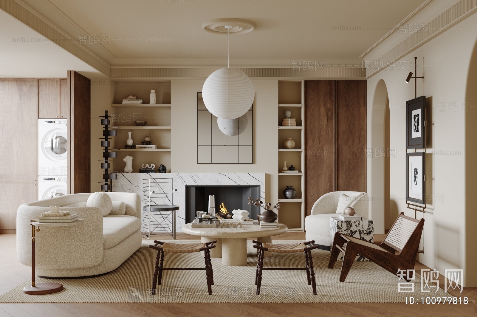 French Style A Living Room