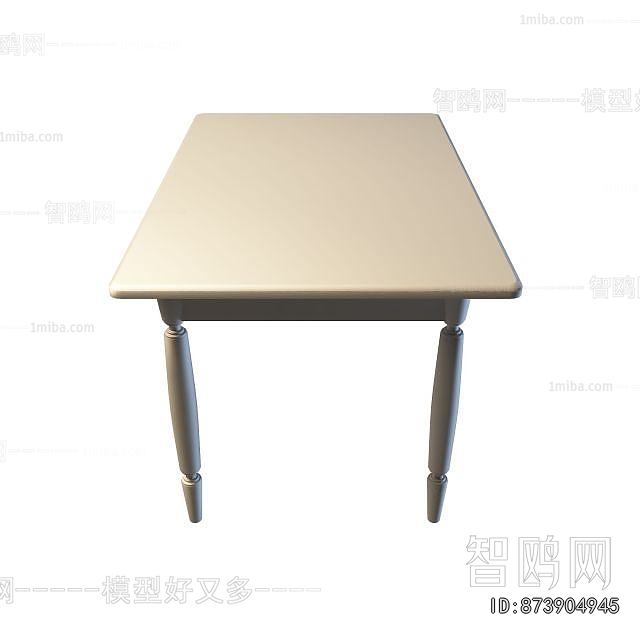 Simple European Style Dining Table