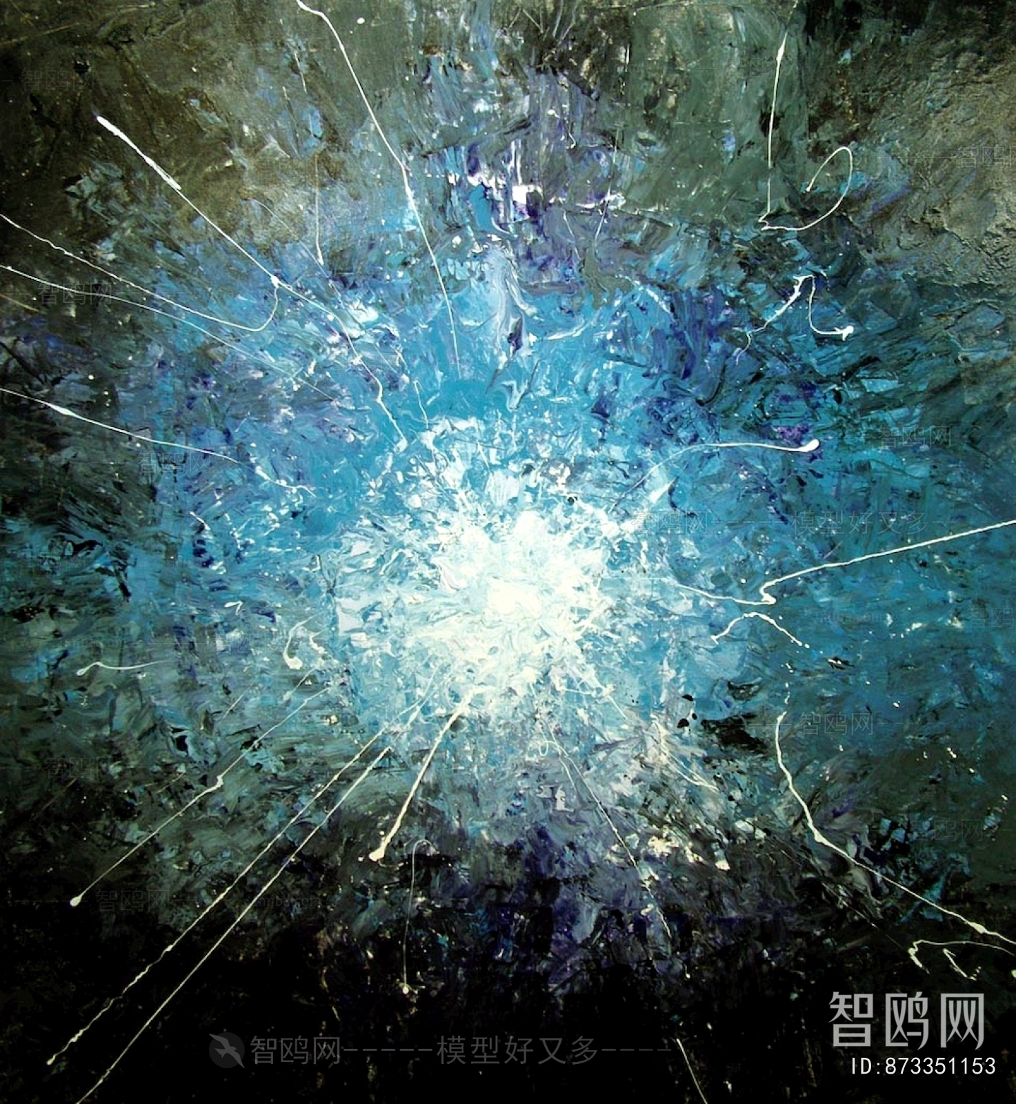 现代艺术抽象画