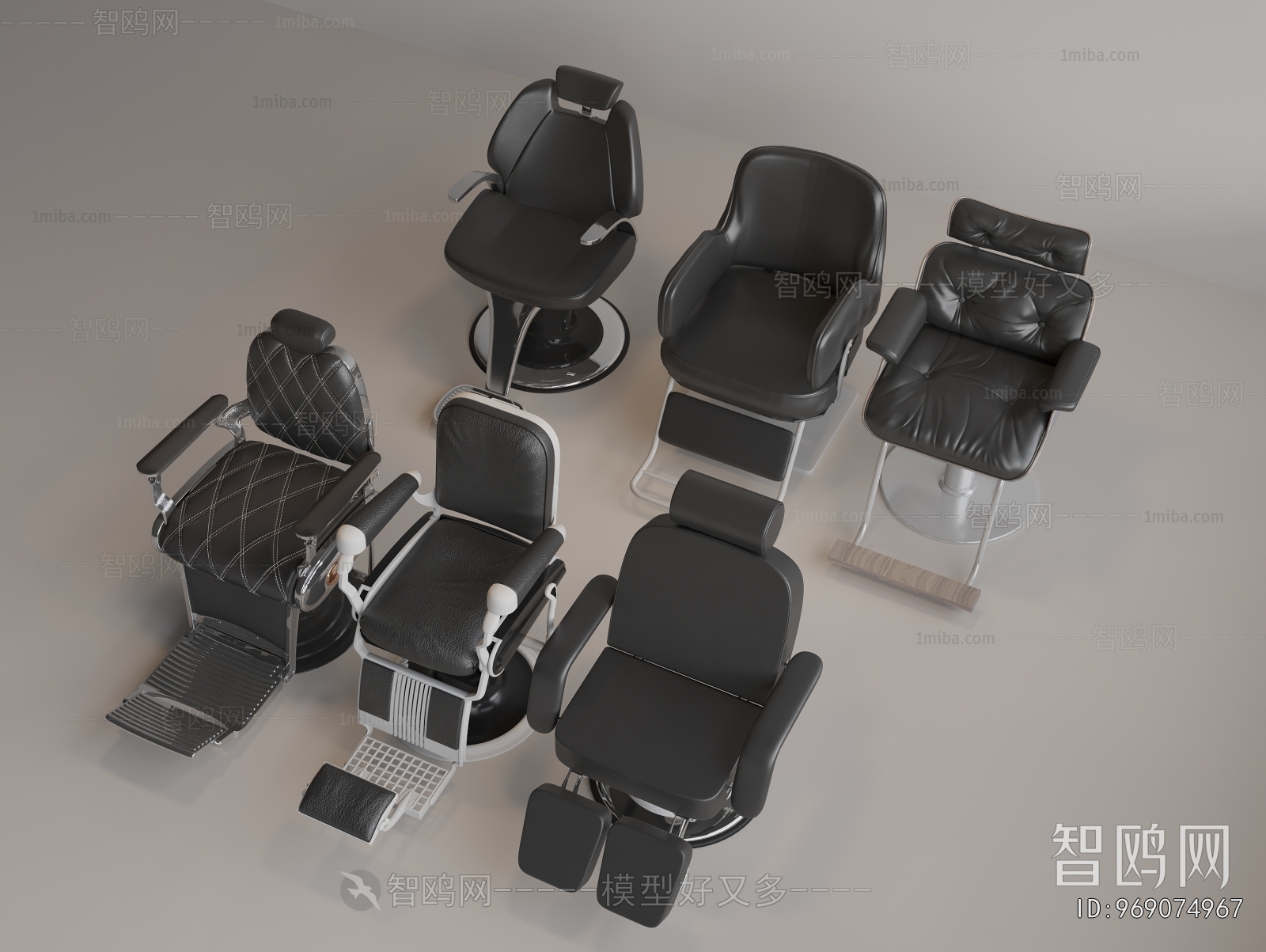 Modern Barber Chair
