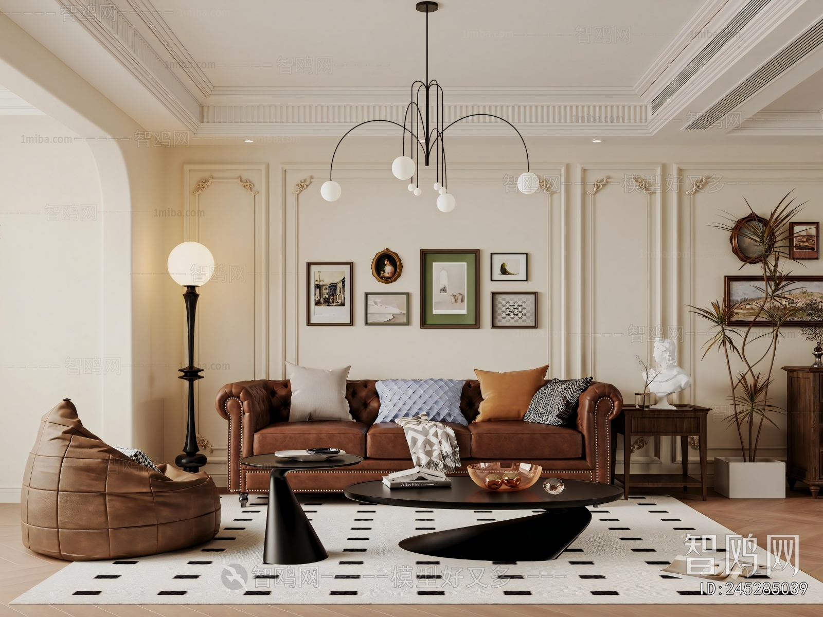 French Style A Living Room