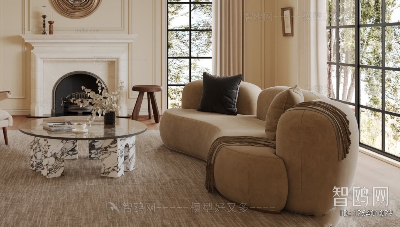 French Style A Living Room