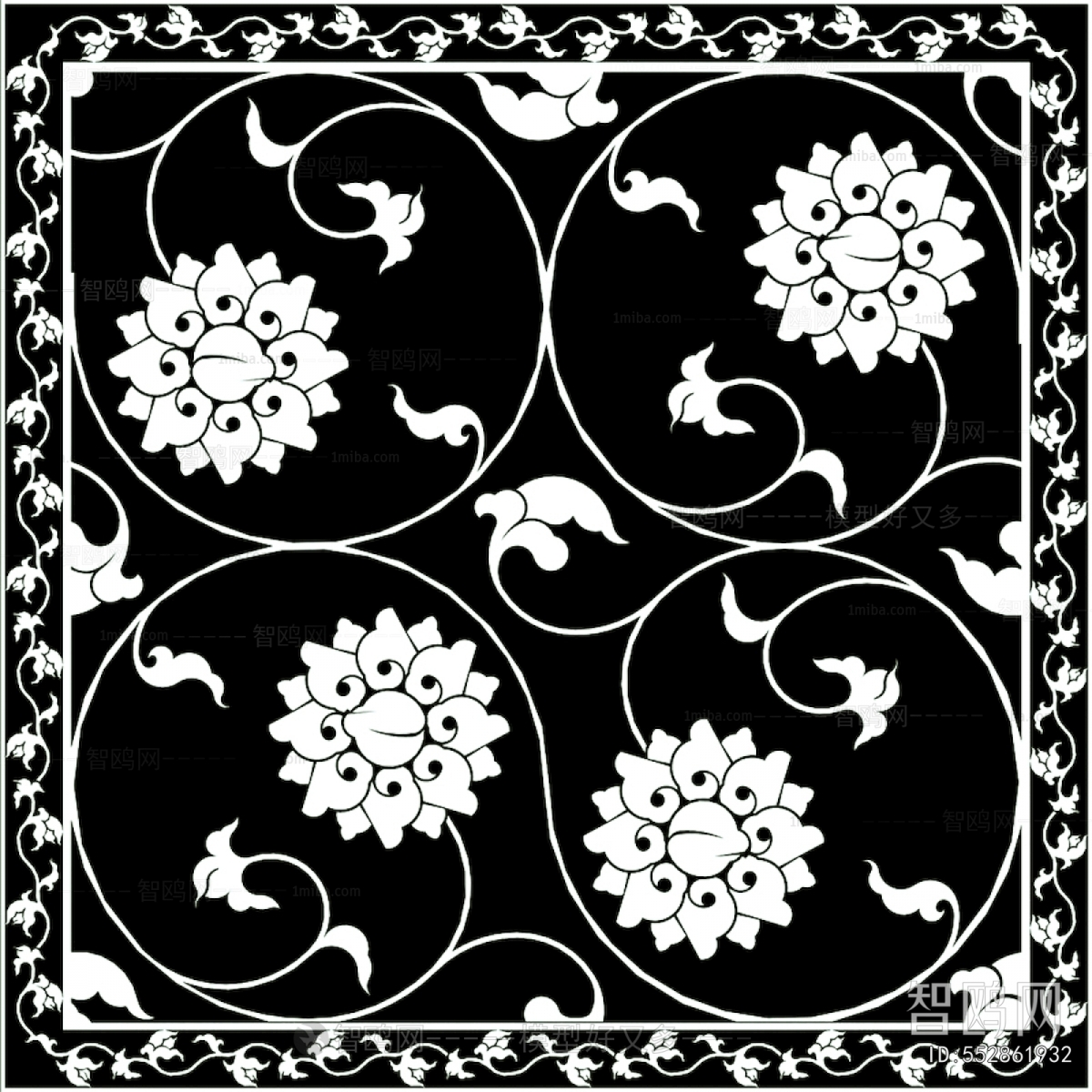 Bump Black And White