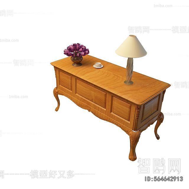 European Style Side Cabinet