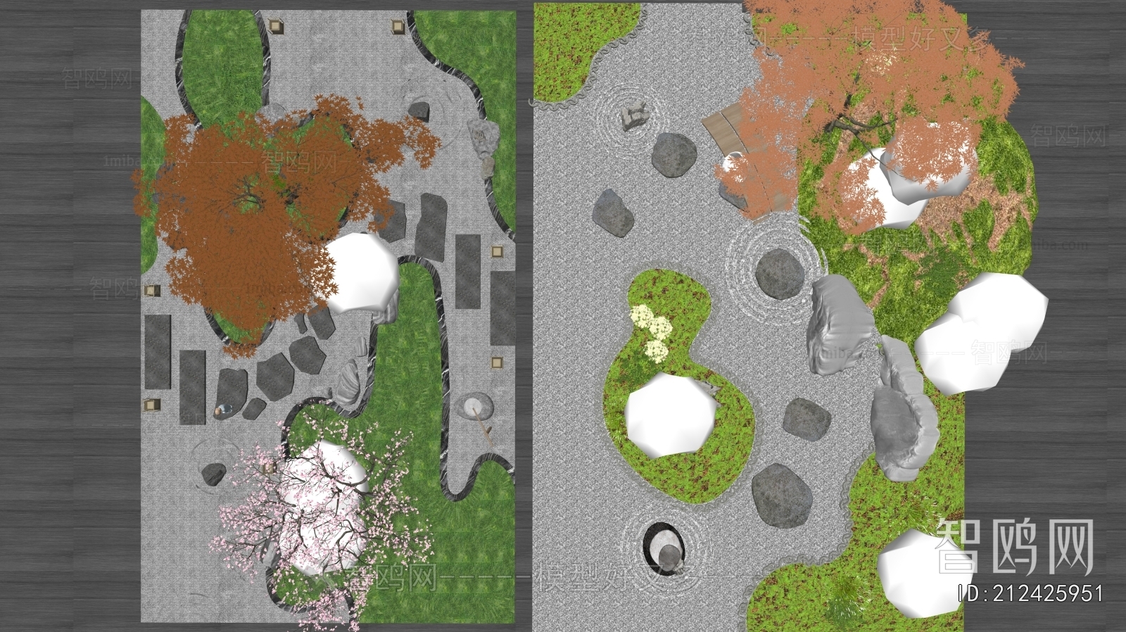 New Chinese Style Courtyard/landscape