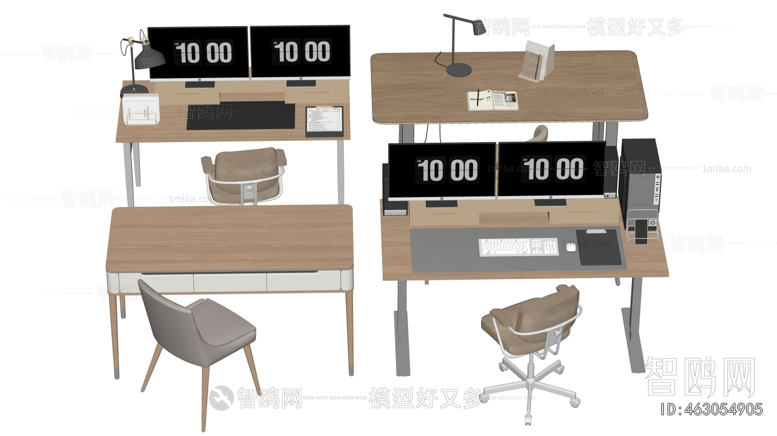 Modern Computer Desk And Chair