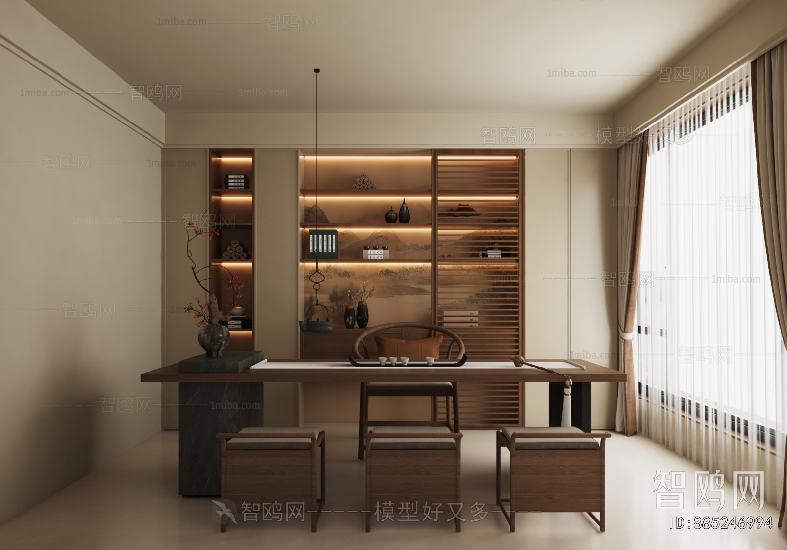 New Chinese Style Tea House