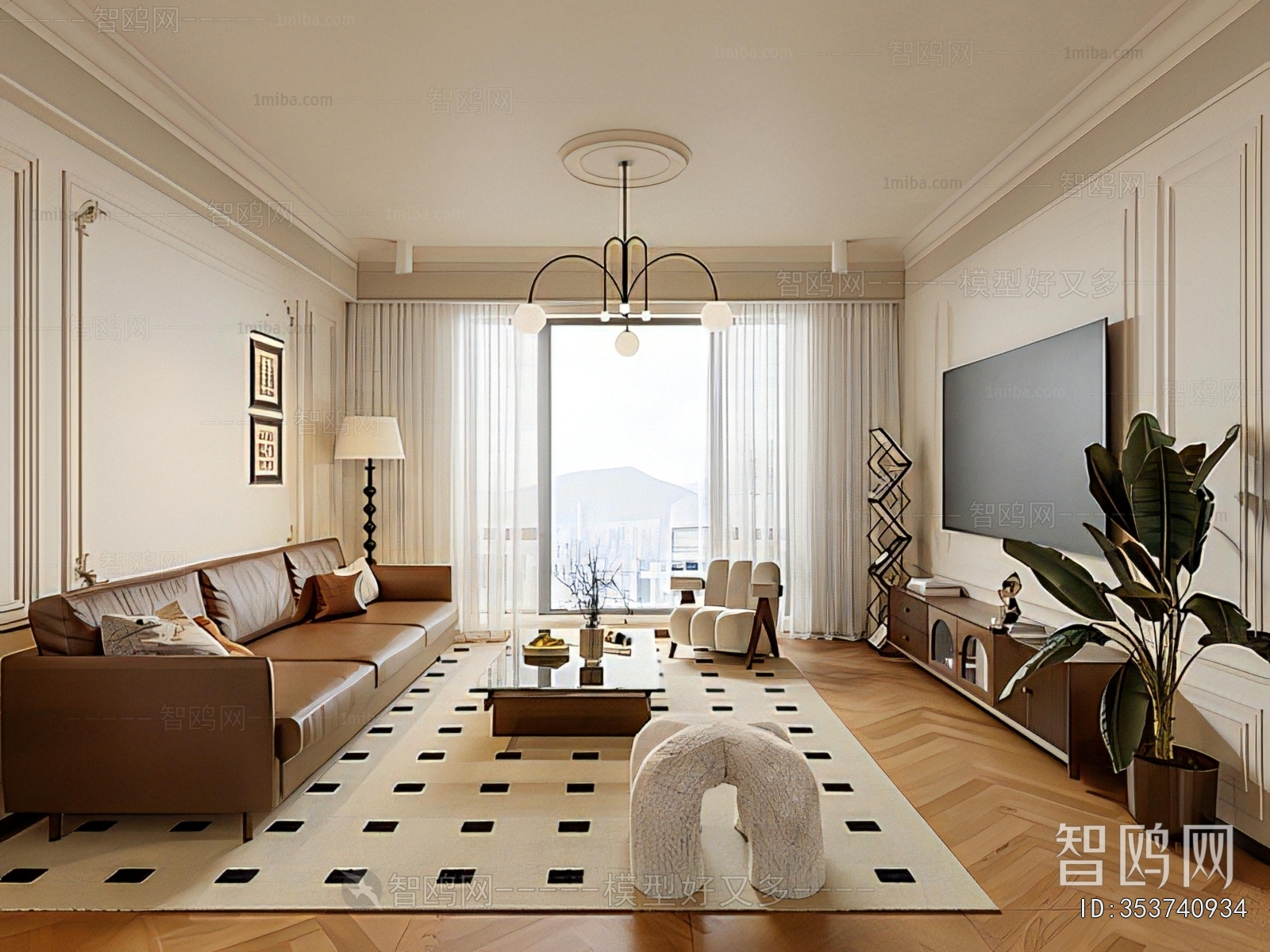 French Style A Living Room