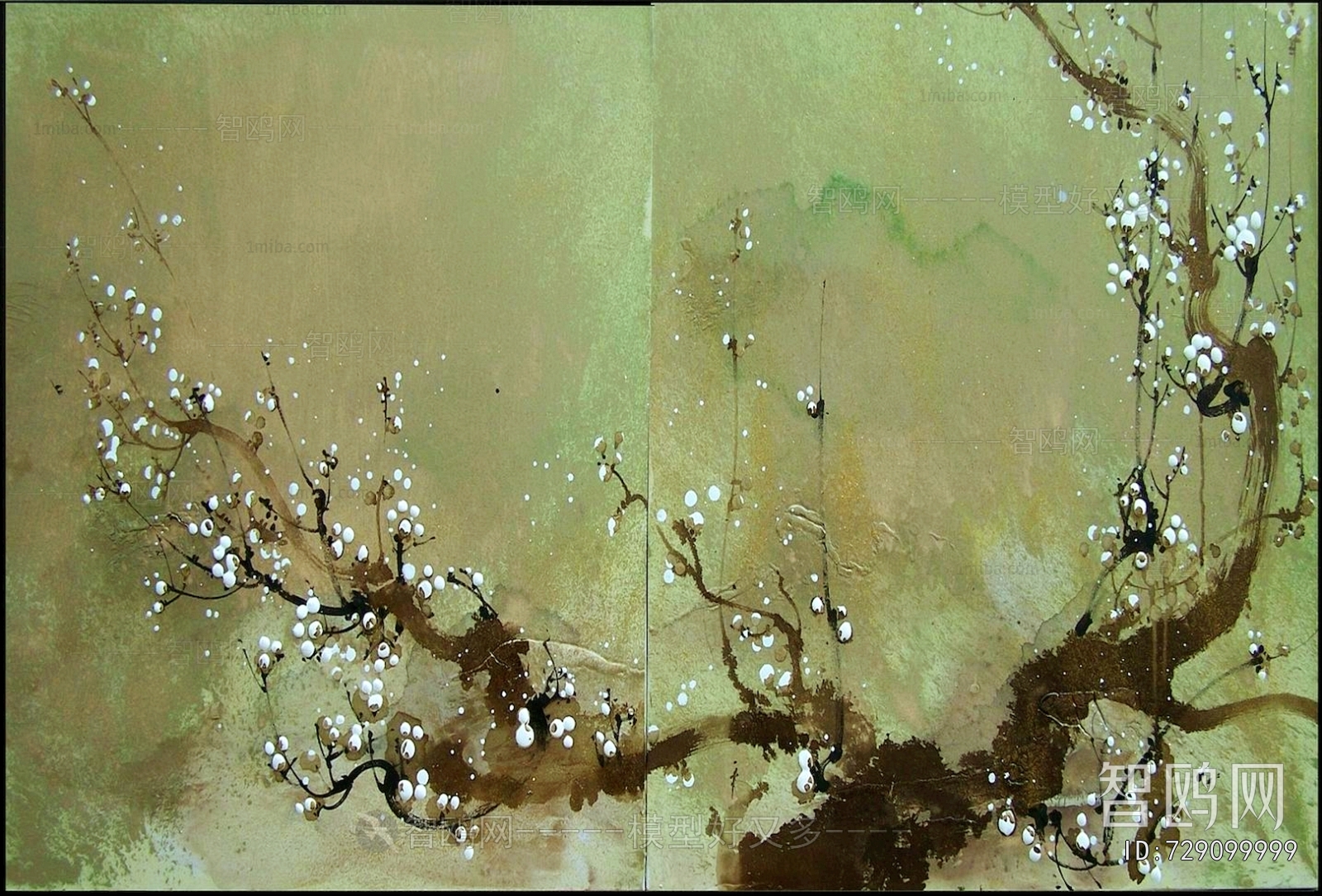新中式花鸟装饰画