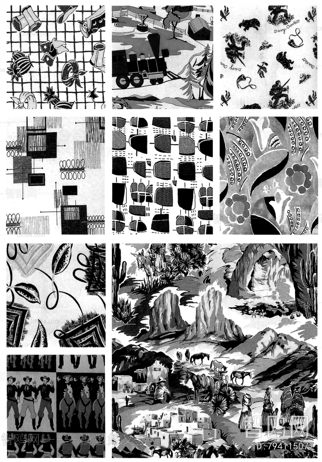 Bump Black And White