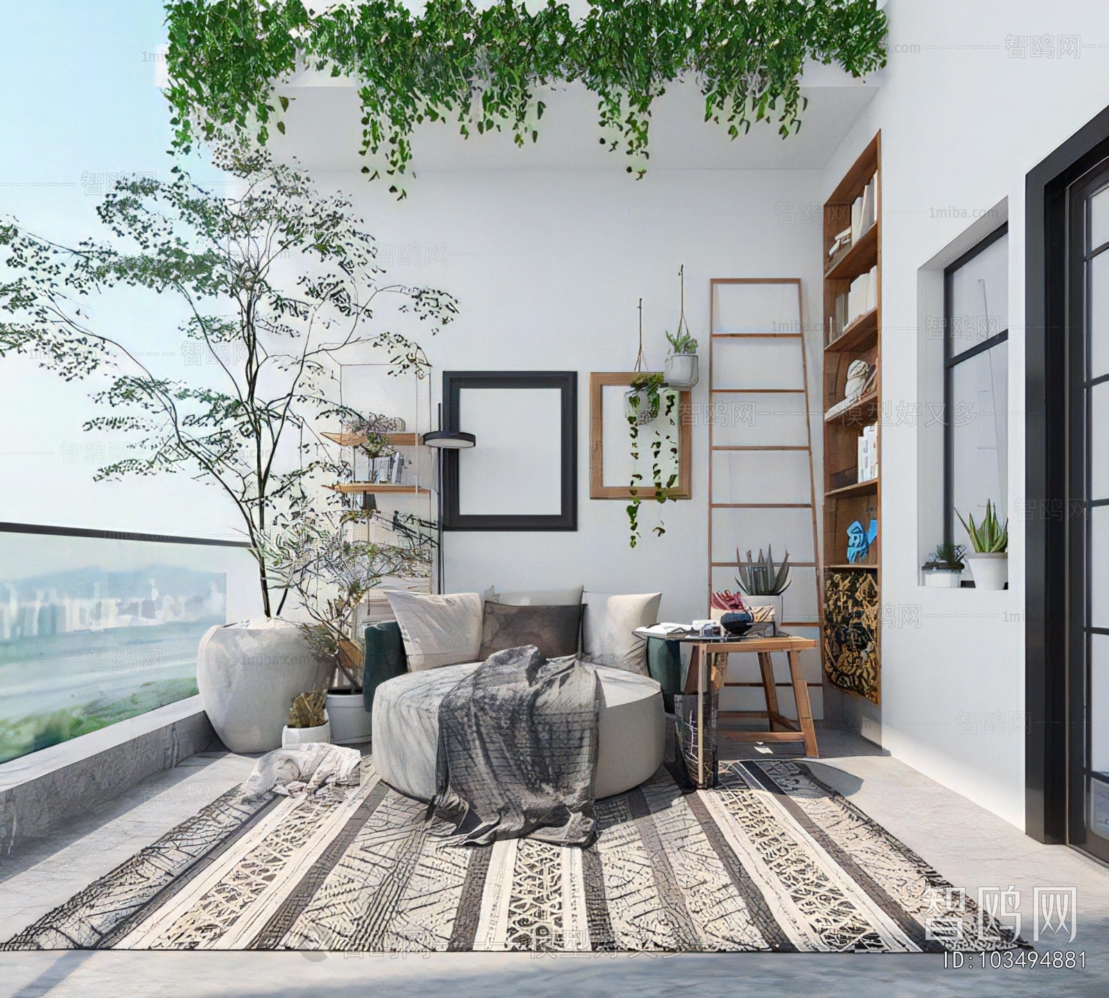 Nordic Style Leisure Balcony