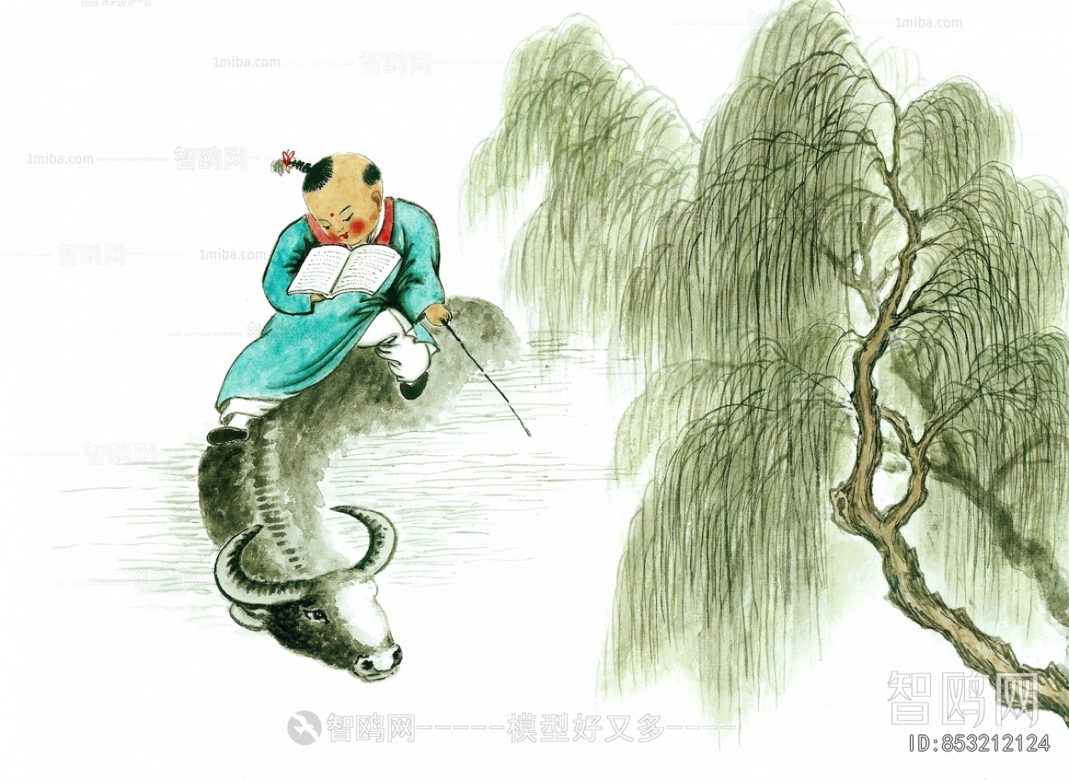 新中式风景装饰画
