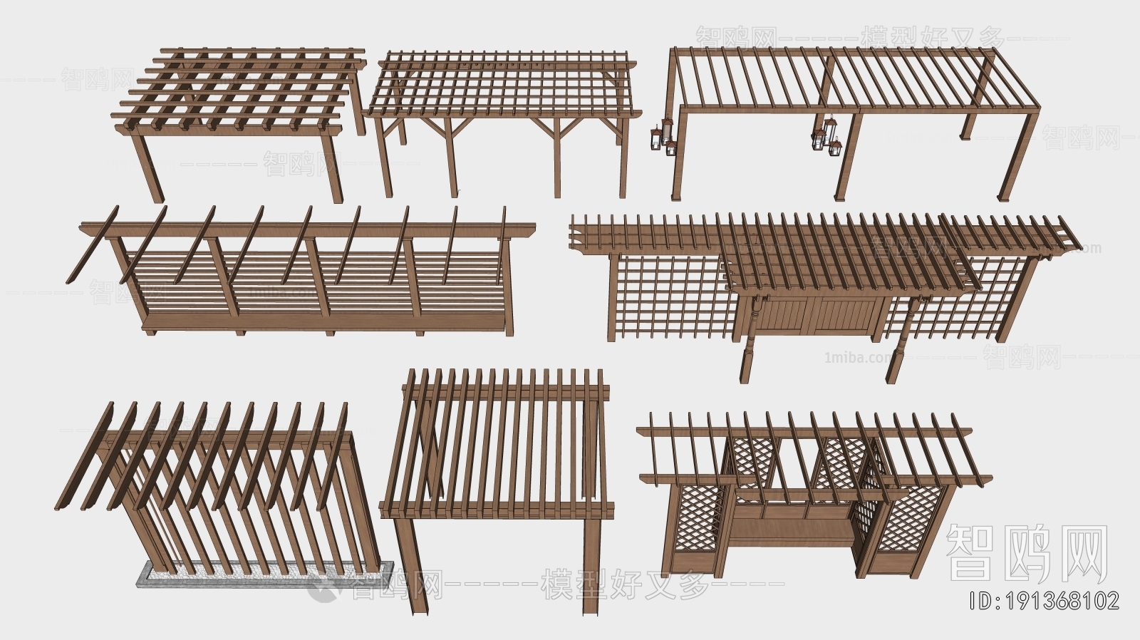 New Chinese Style Gallery Frame