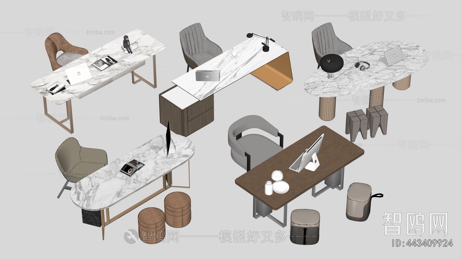 Modern Computer Desk And Chair