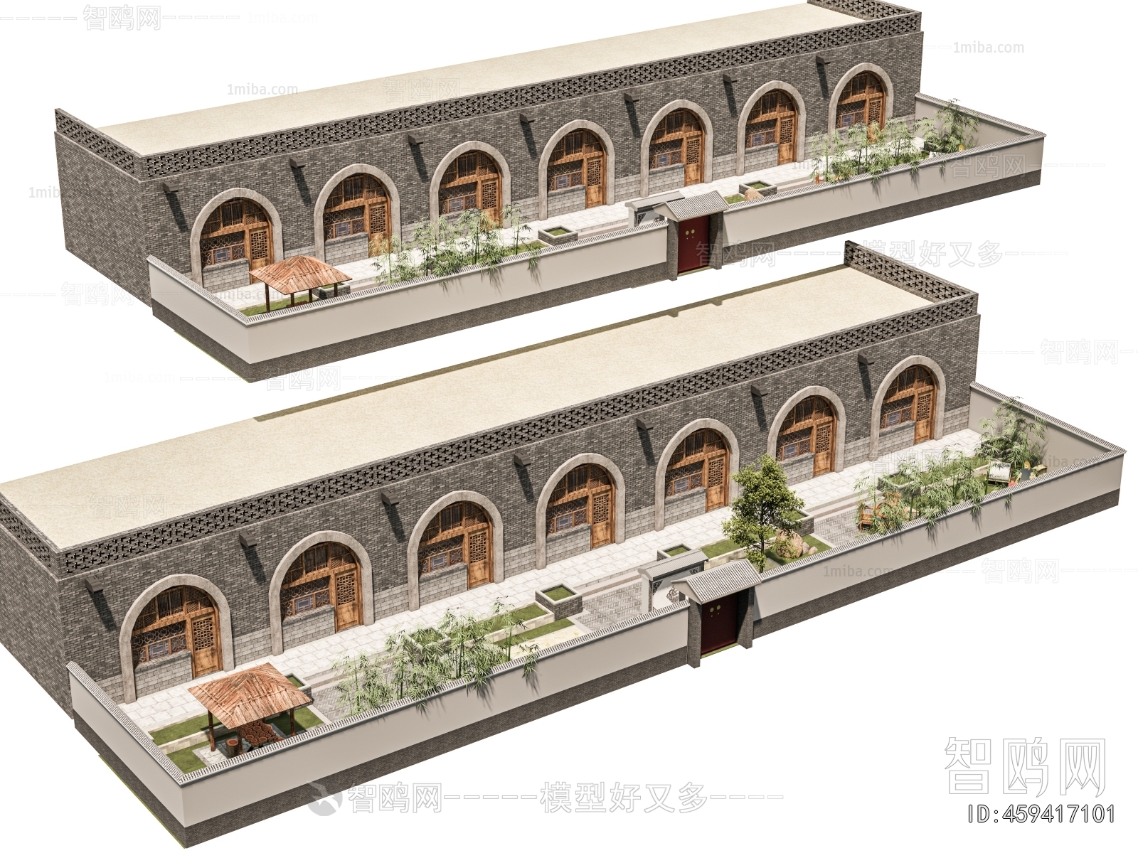 新中式窑洞民宿建筑