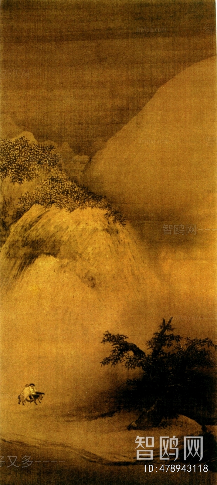 新中式风景装饰画