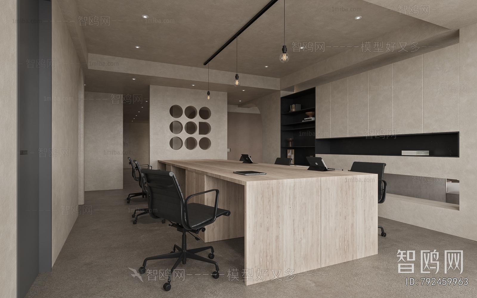 Wabi-sabi Style Exhibition Hall