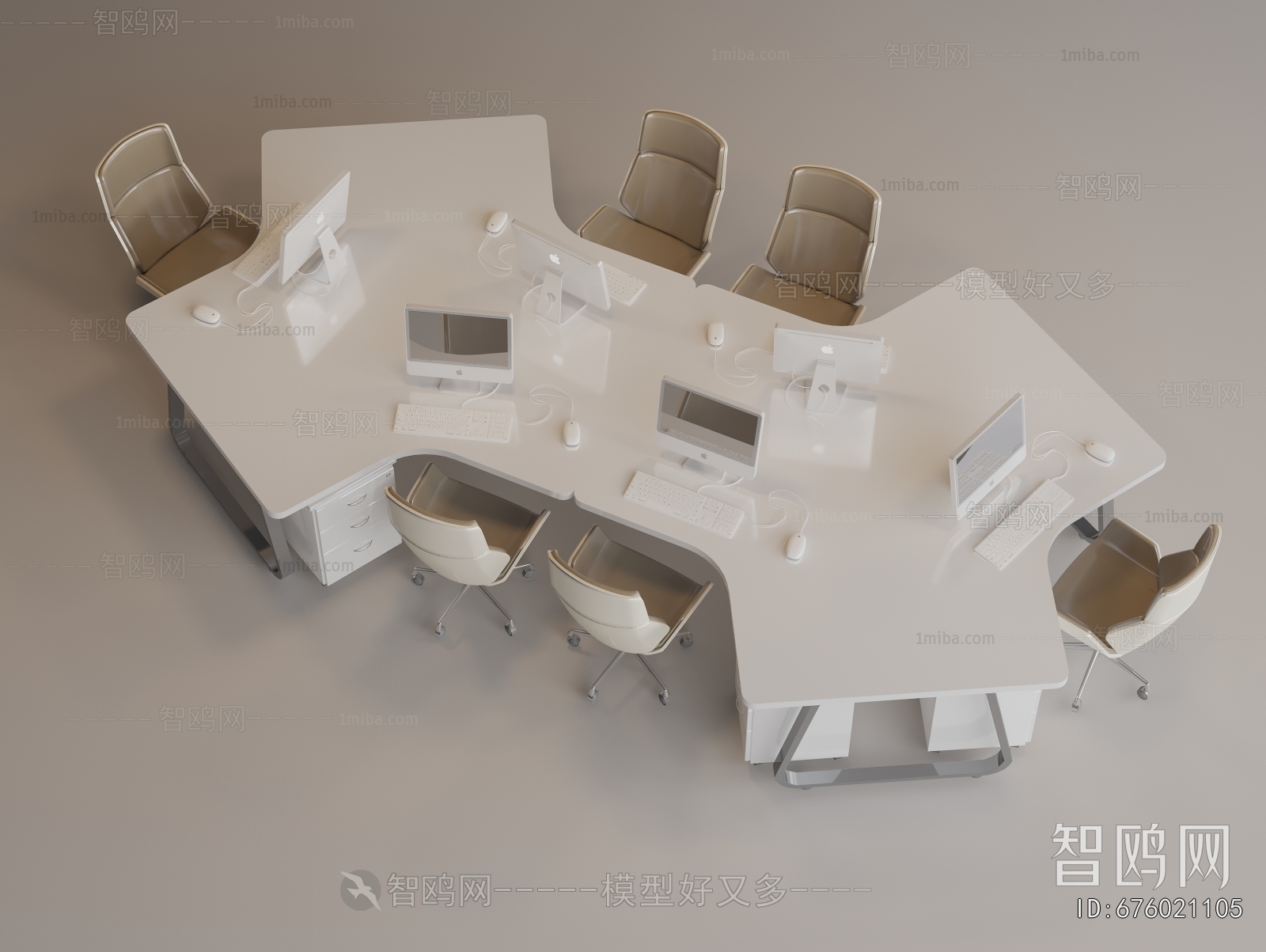 Modern Office Desk And Chair