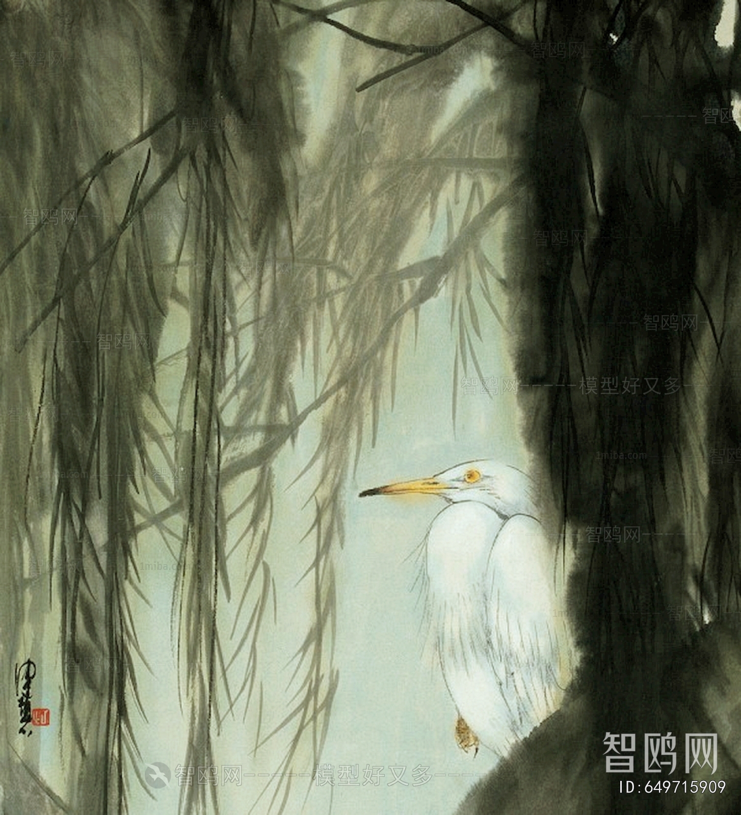 新中式水墨装饰画