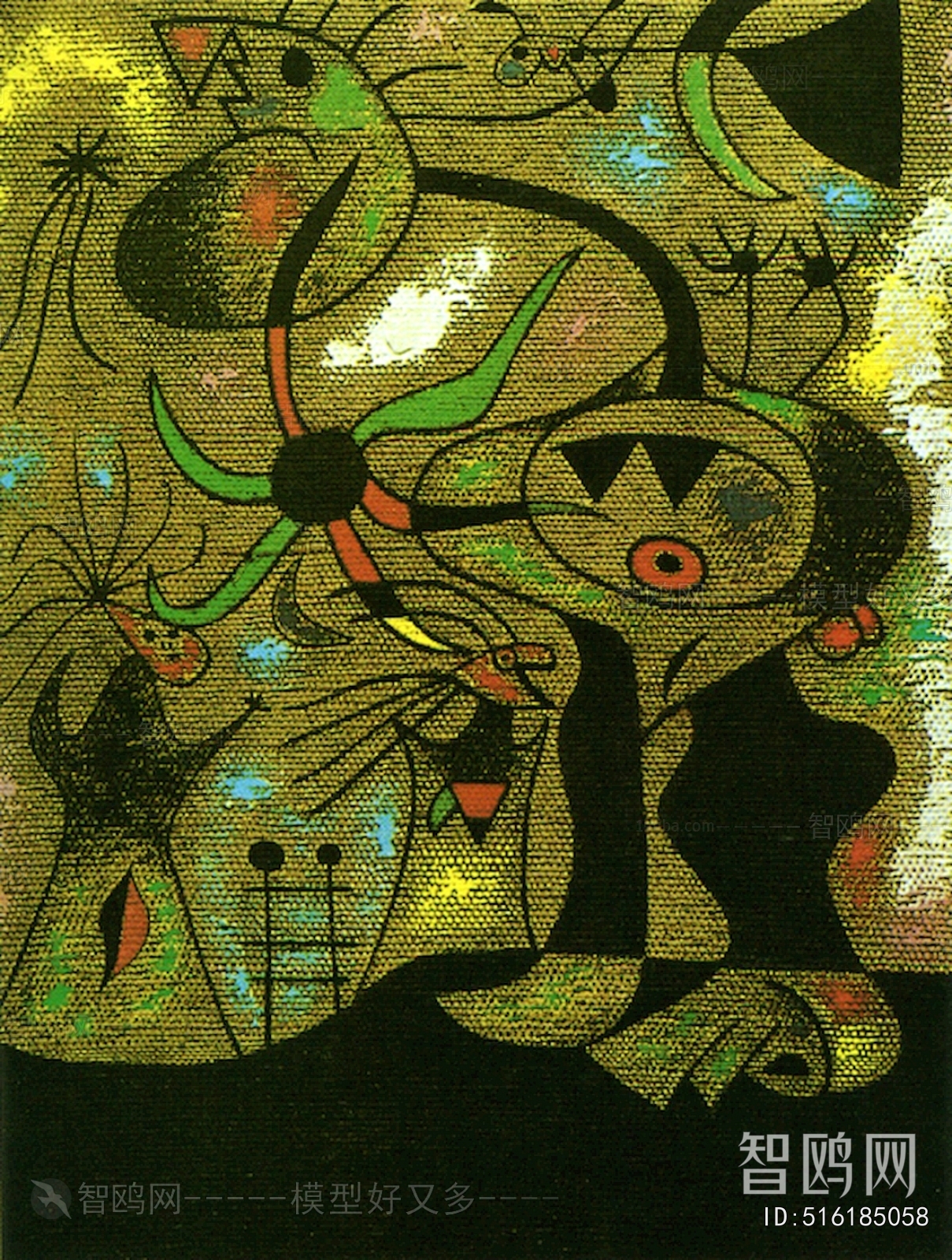 现代艺术抽象画