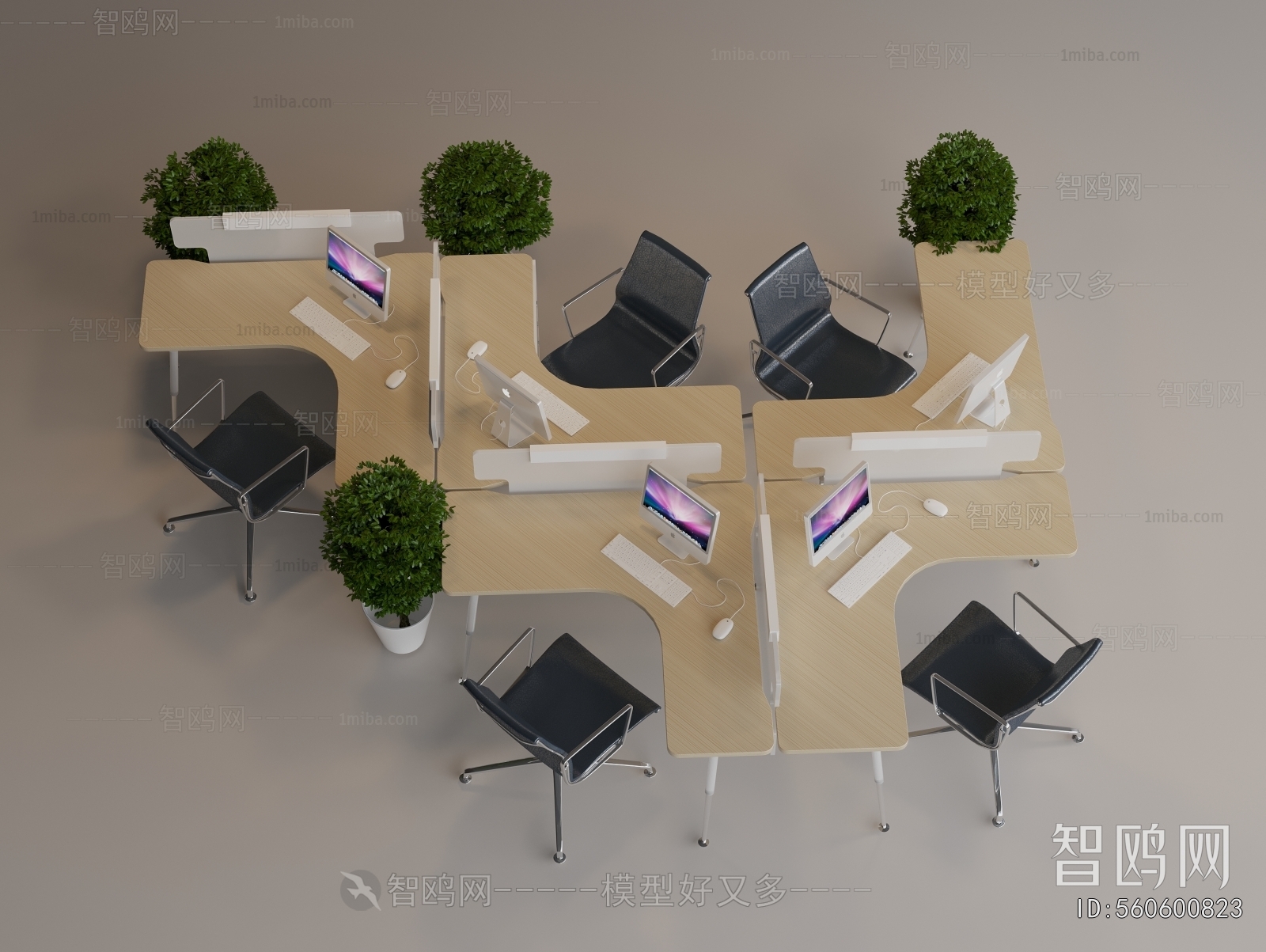 Modern Office Desk And Chair