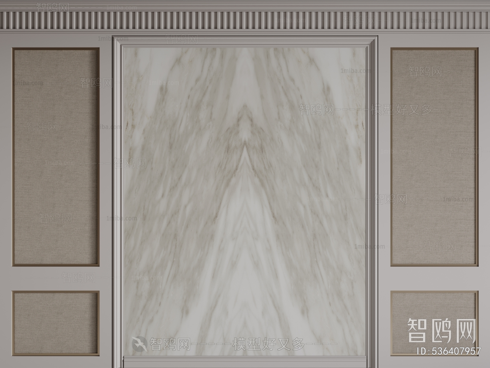 French Style TV Wall