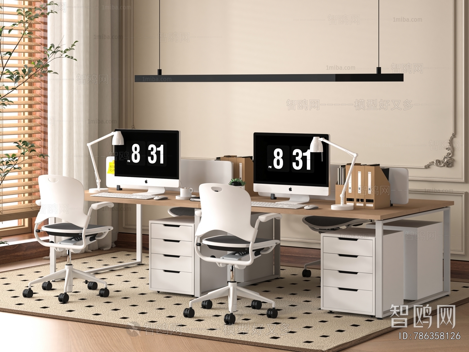 Modern Office Desk And Chair