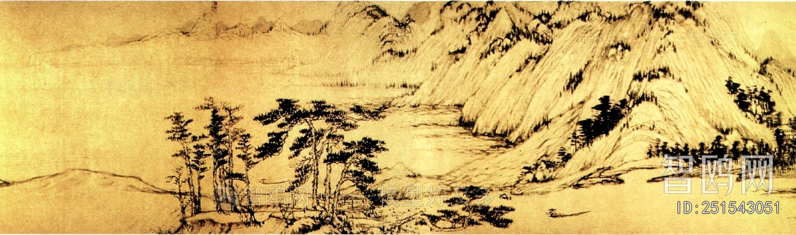 新中式风景装饰画