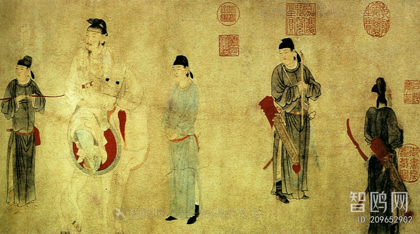 新中式风景装饰画