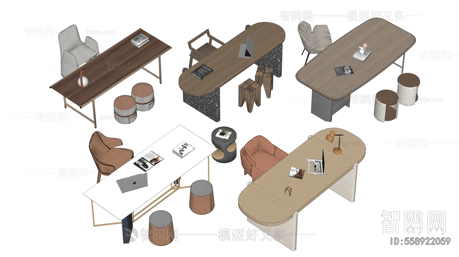 Modern Computer Desk And Chair