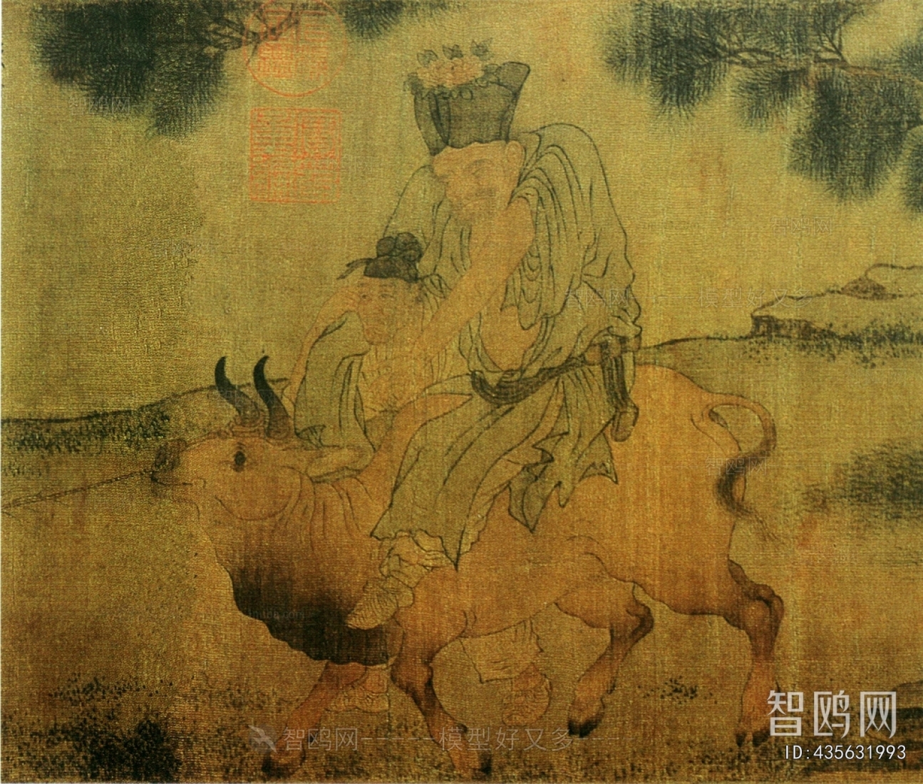 新中式人物装饰画