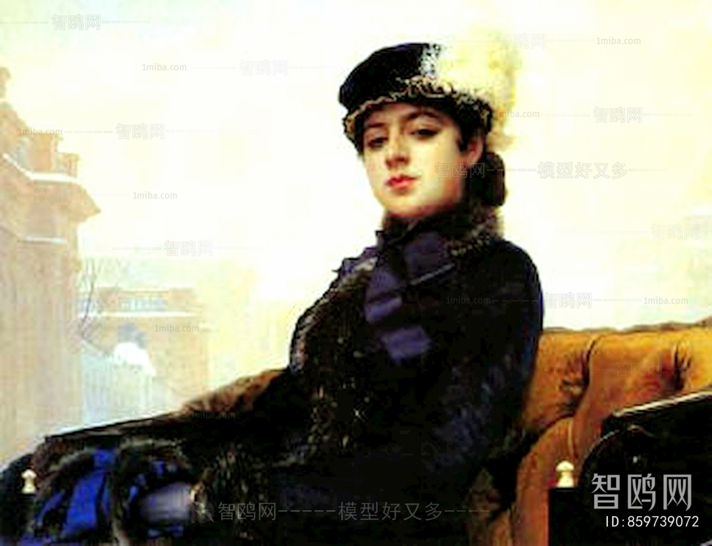 欧式人物装饰画