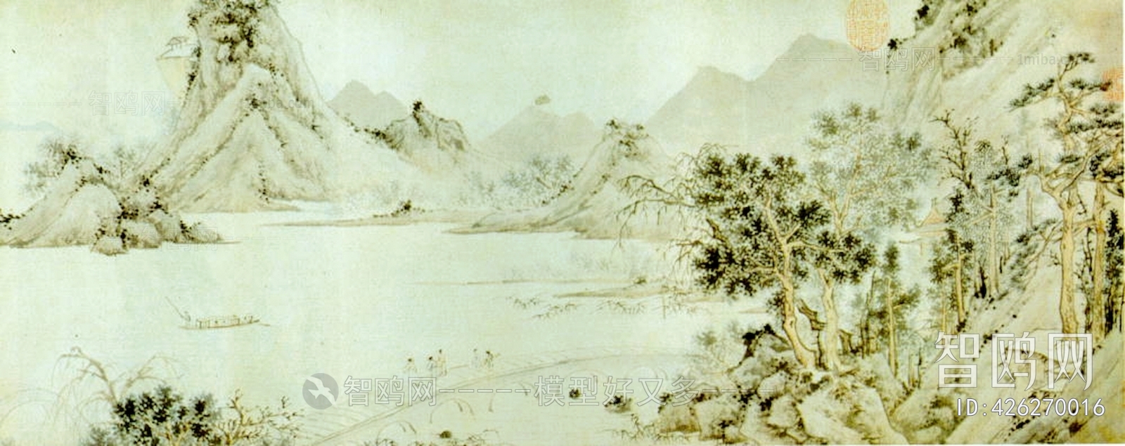 新中式水墨装饰画