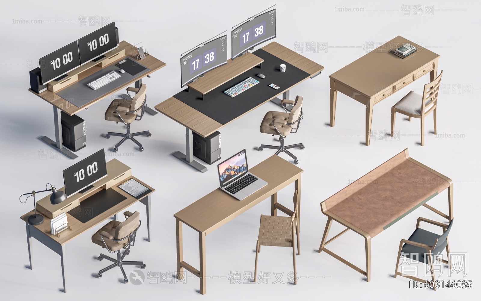 Modern Computer Desk And Chair