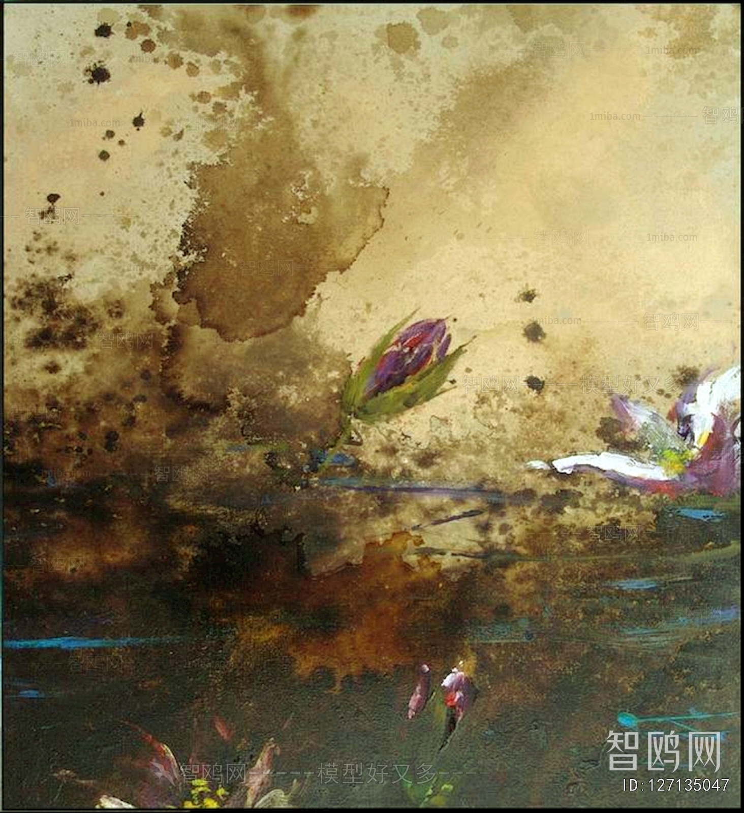 新中式花鸟装饰画