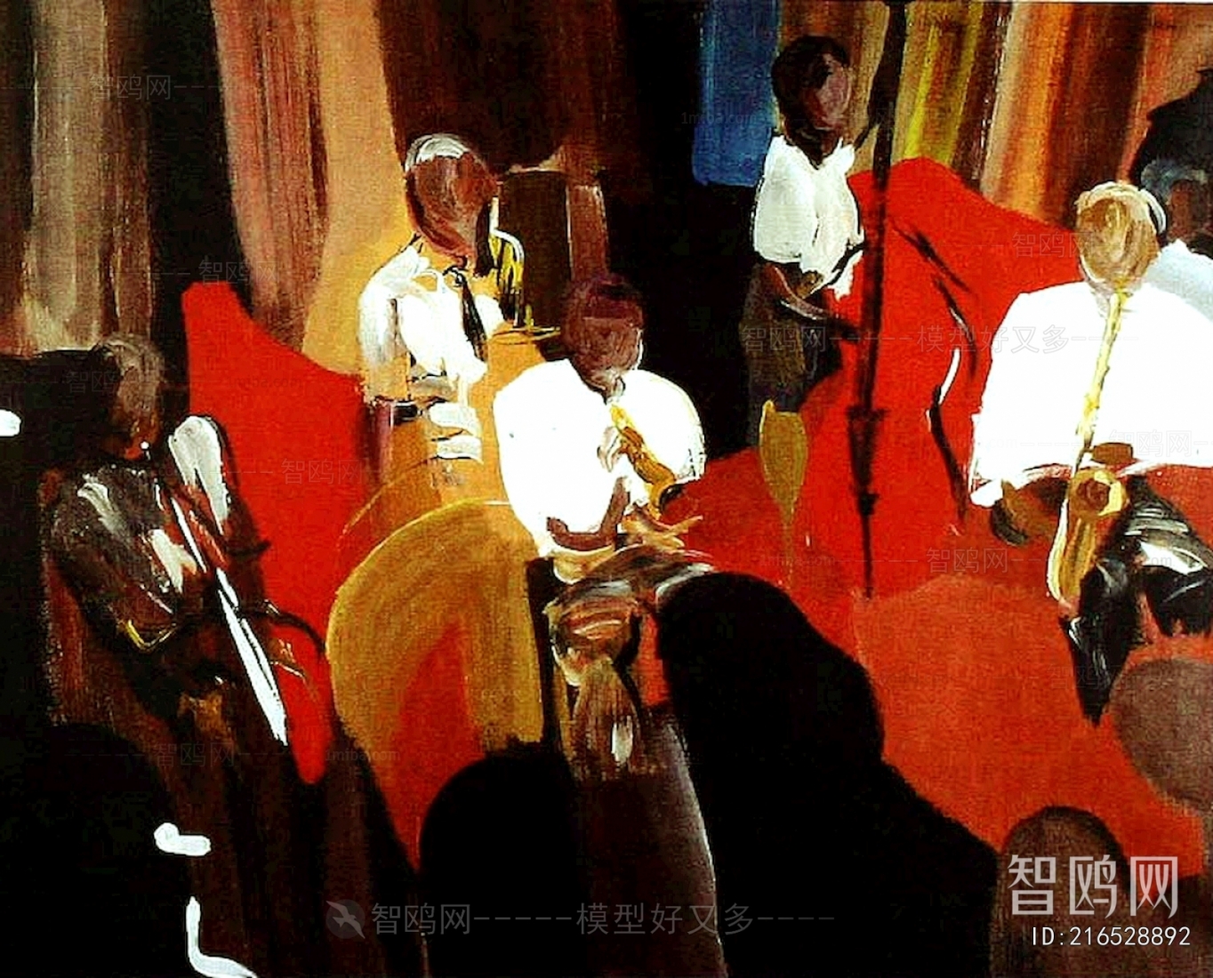 现代艺术抽象画