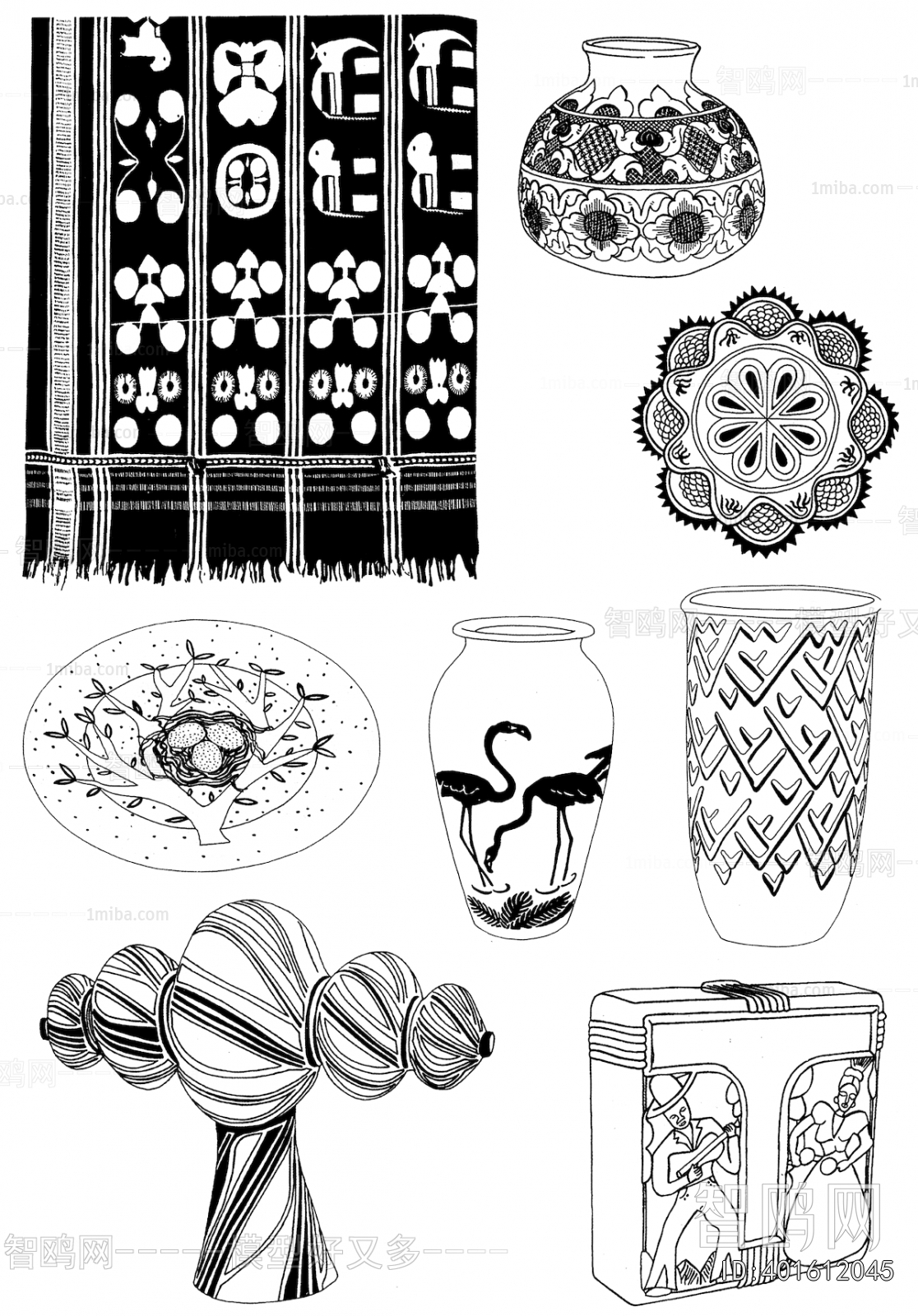 Bump Black And White