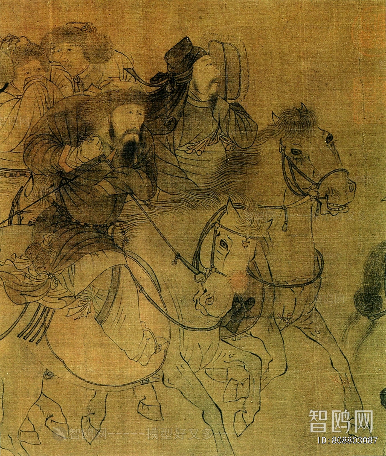 新中式风景装饰画