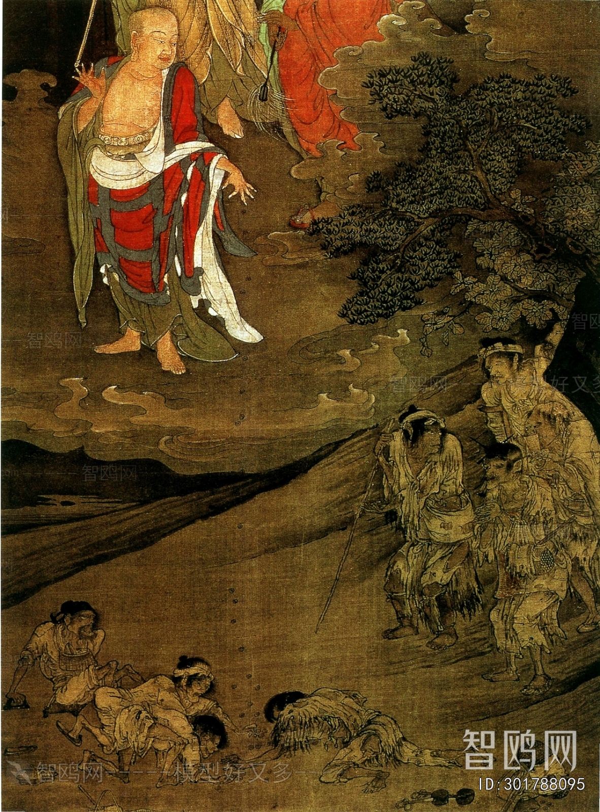 新中式风景装饰画