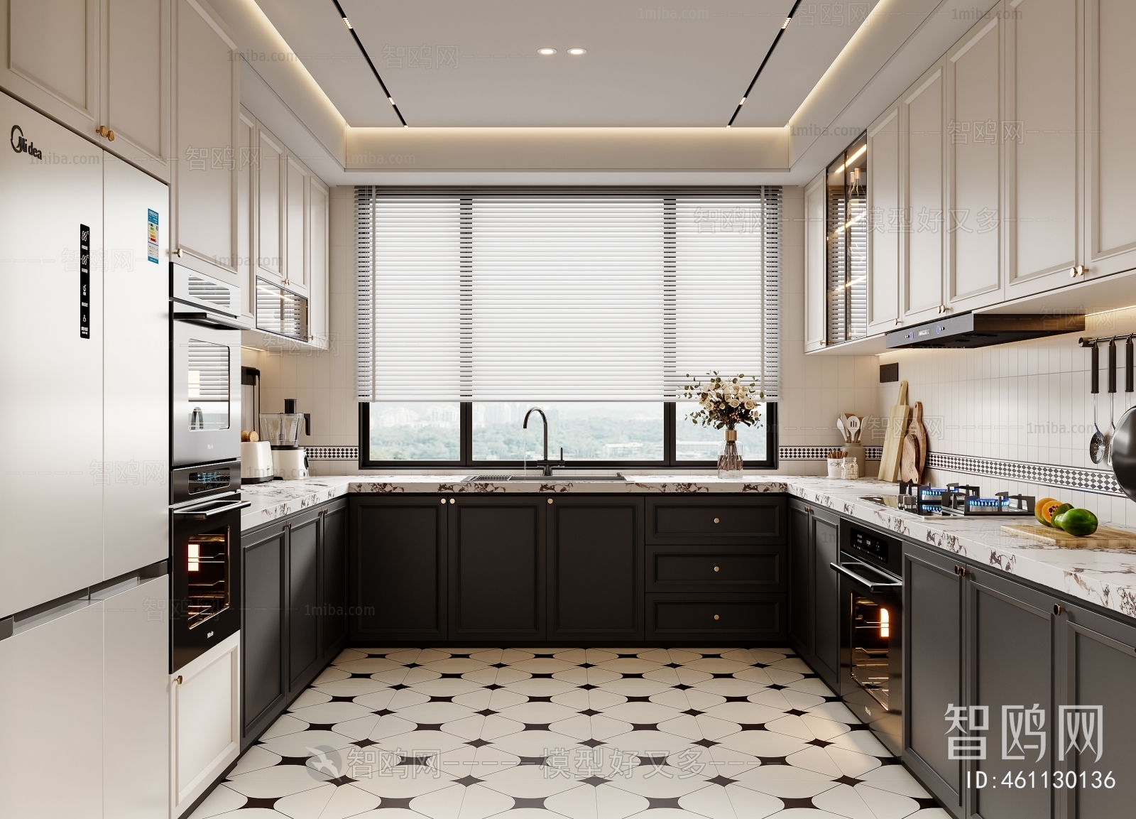 French Style The Kitchen