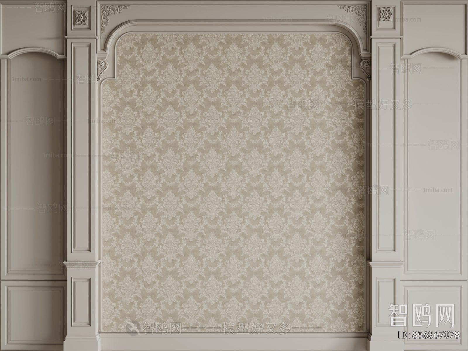 French Style TV Wall