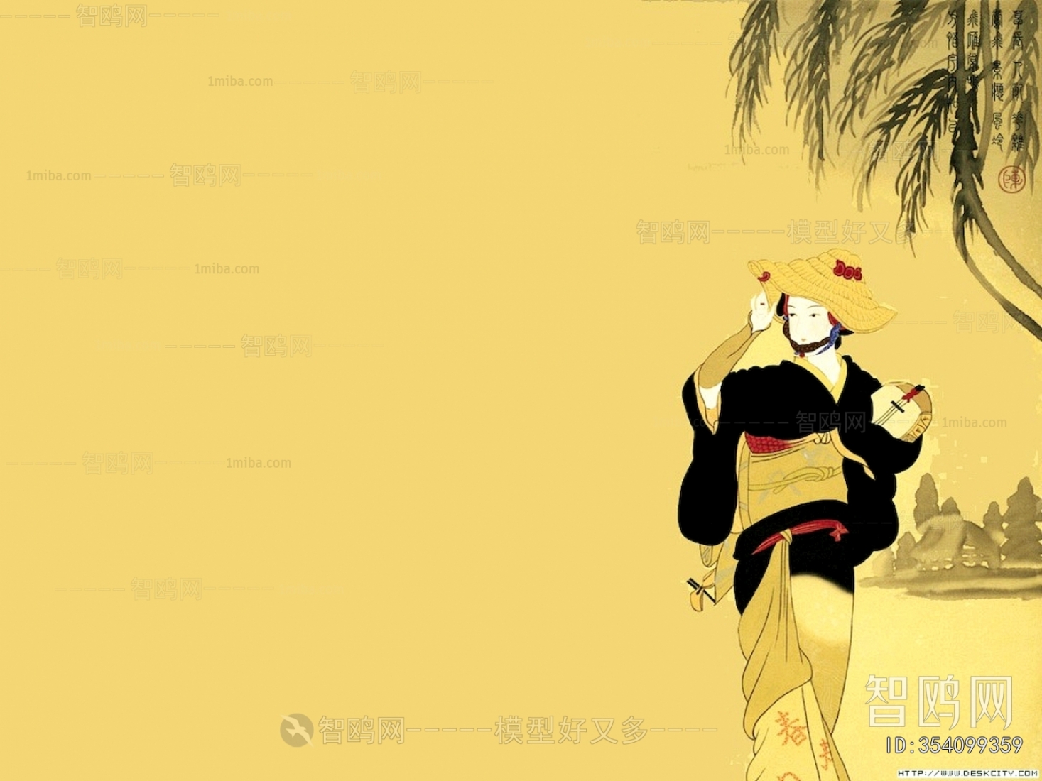 欧式人物油画