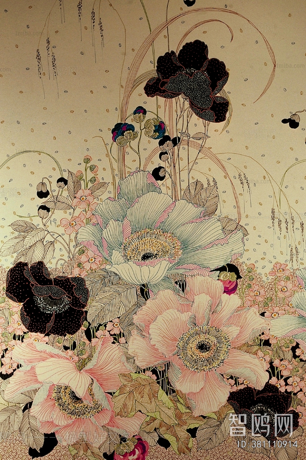 新中式风景装饰画