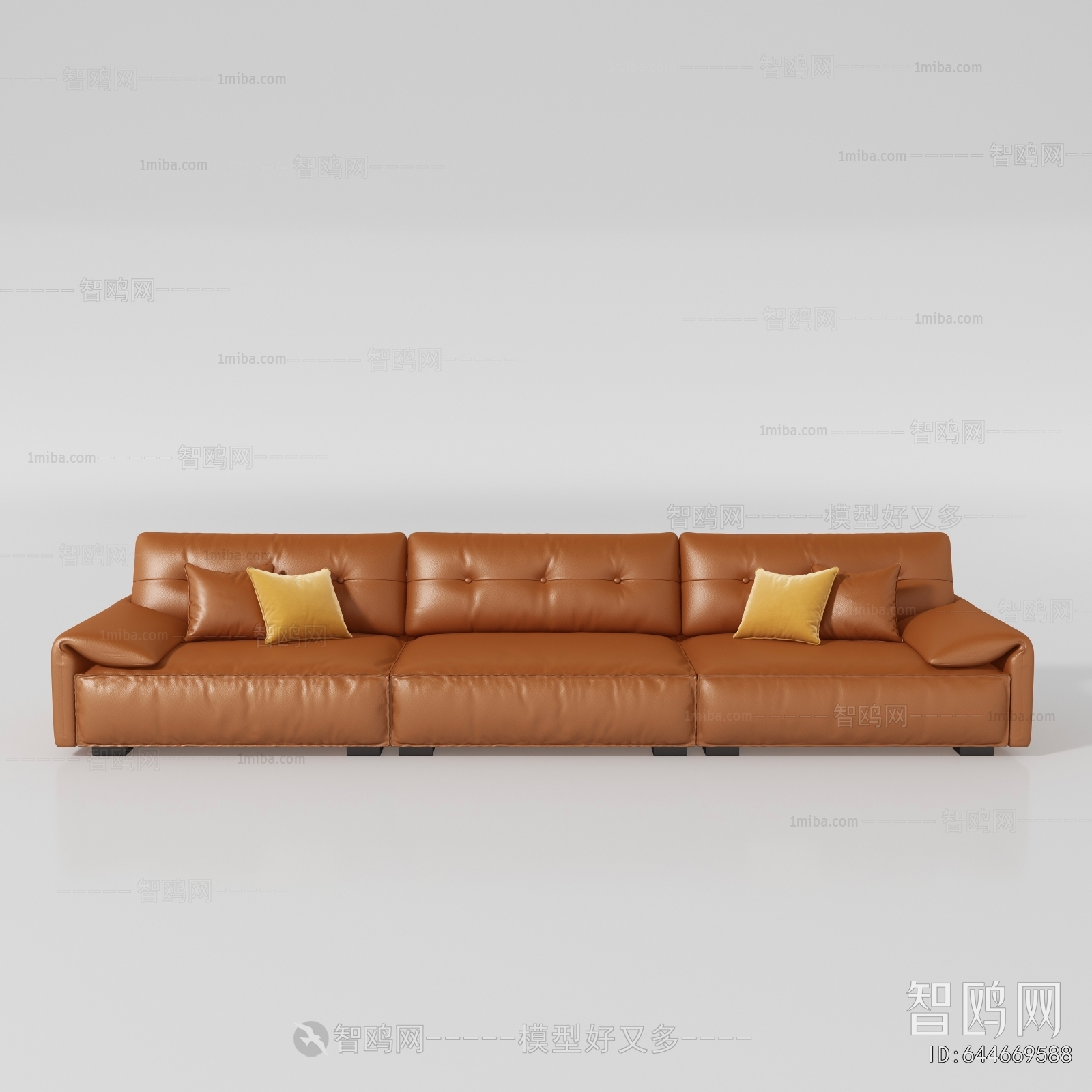 Modern Three-seat Sofa